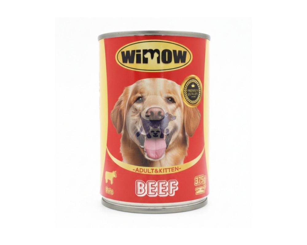 Wimow Wet Food for Dogs Meat Beef 375g