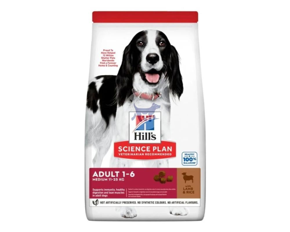 Hill s Dry Food for Dogs Adult Lamb Meat Rice 14kg