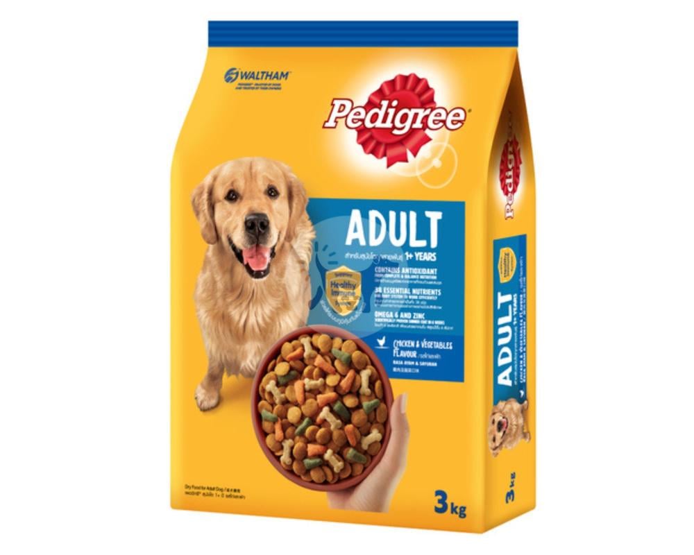 Pedigree Dry Food for Dogs Adult Chicken 3kg