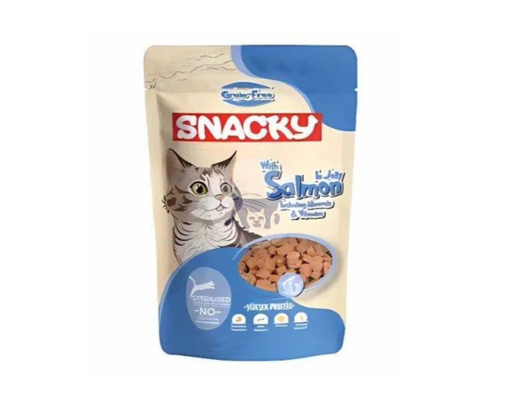 Snacky in Jelly Wet Food for Cats Salmon 85g