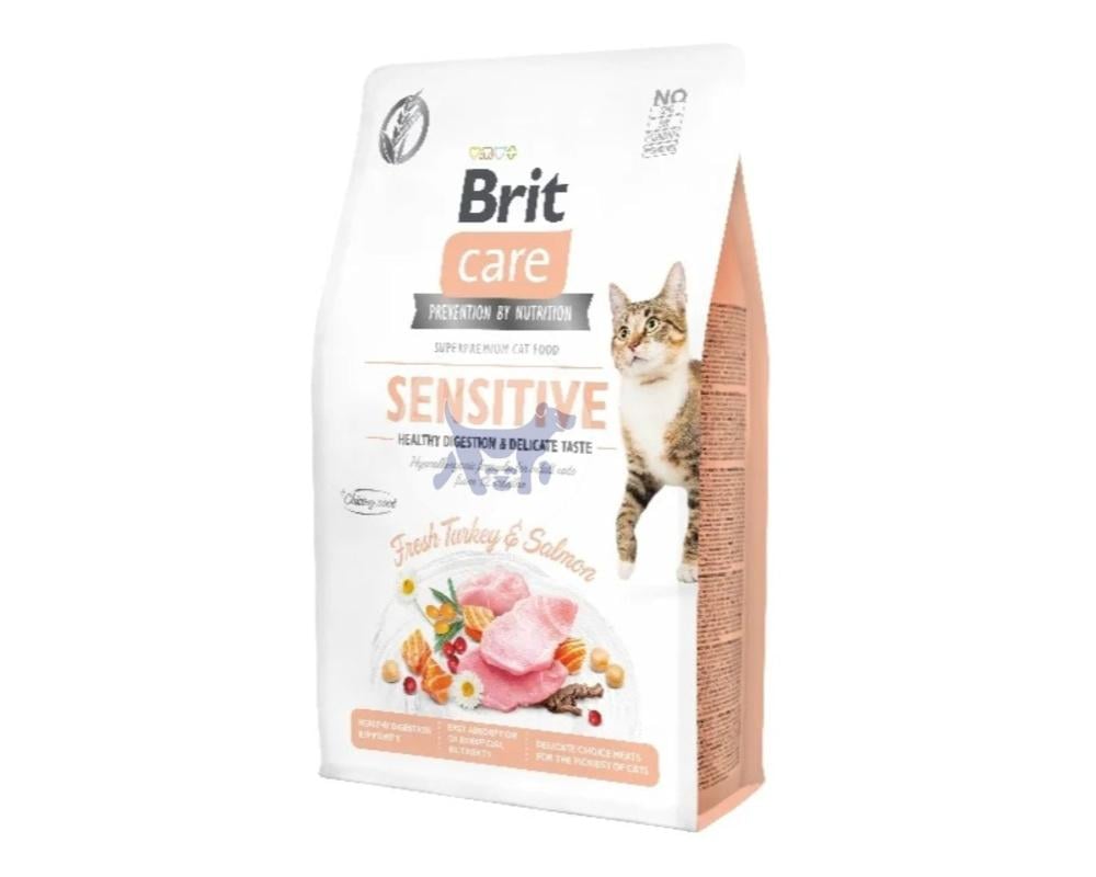 Brit Dry Food for Cats Salmon Turkey 2kg