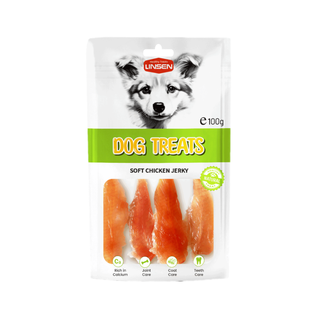 Linsen Treats for Dogs Chicken 100g