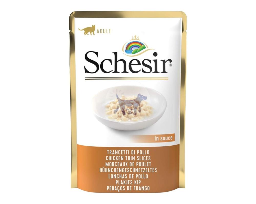 شيزر طعام رطب للقطط بالدجاج في صلصة 85g