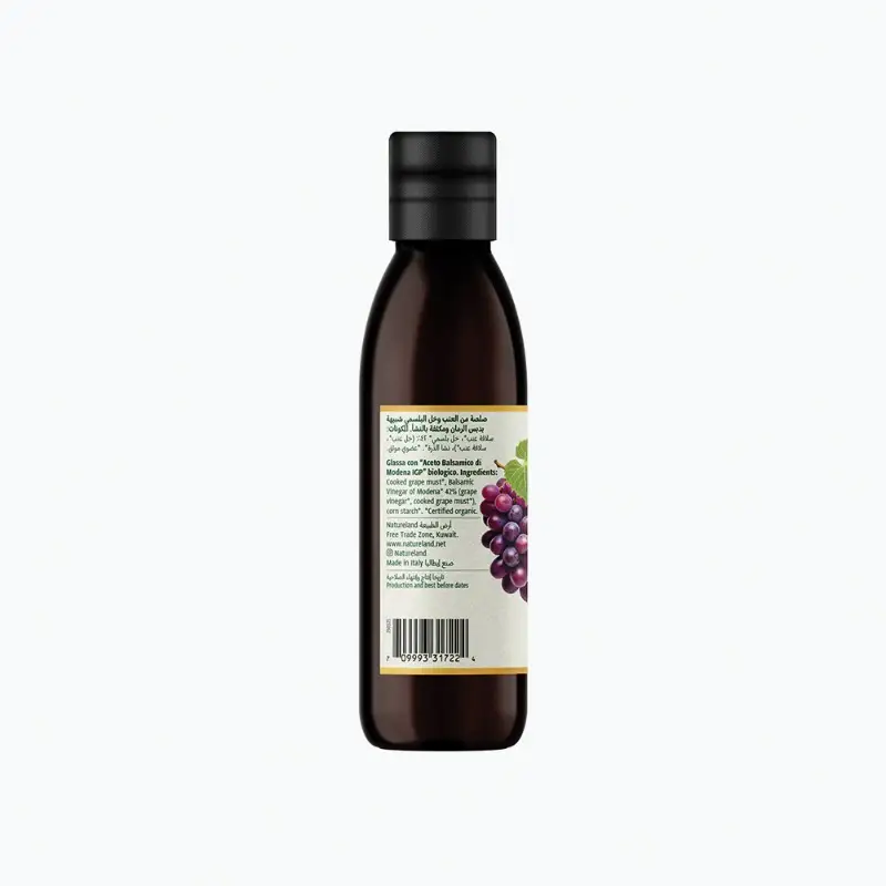 Natureland Glaze With Balsamic Vinegar Of Modena 150ml