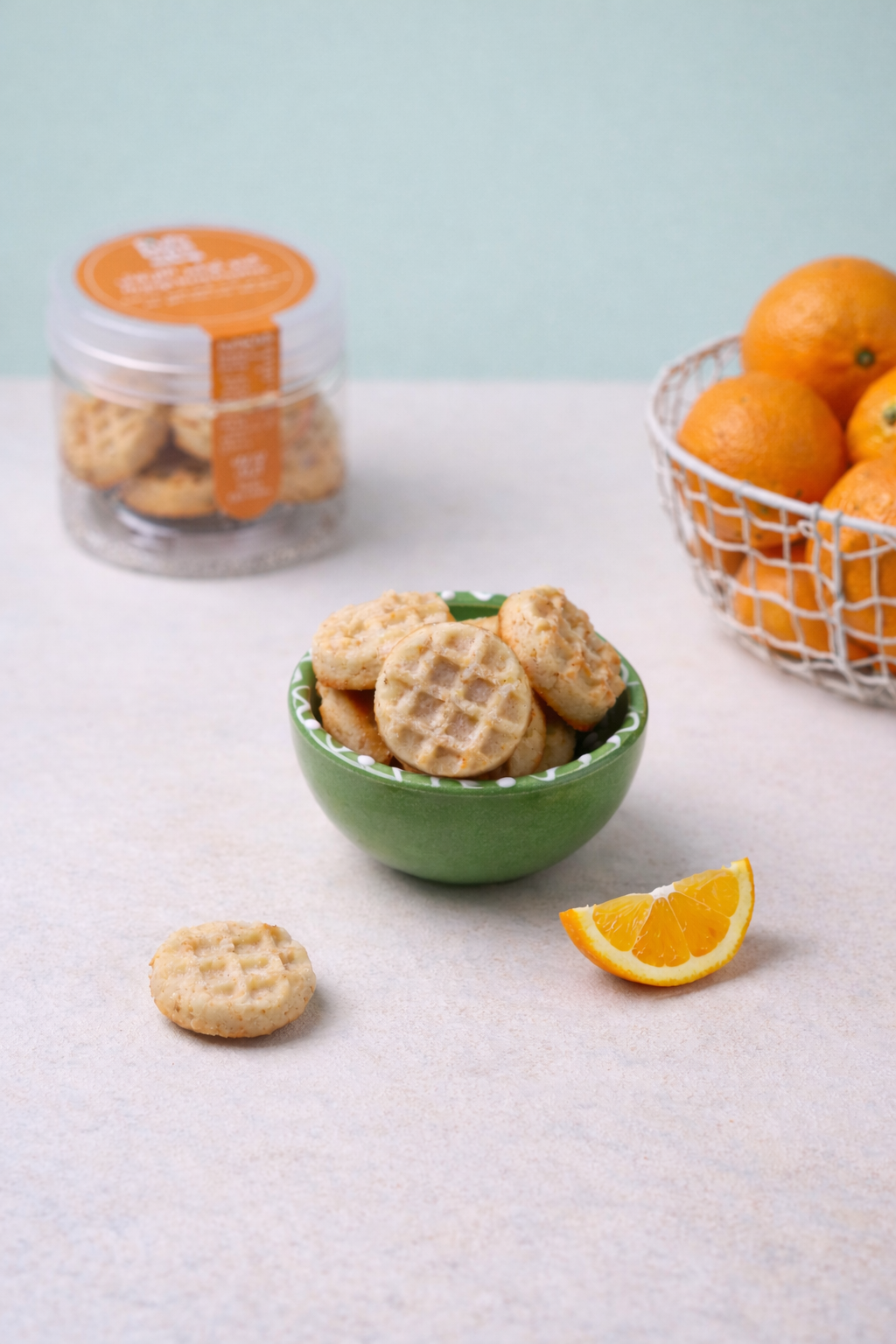 بيور بايت كيتو كوكيز البرتقال (Orange Keto Cookies)
