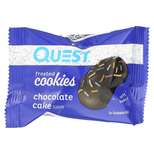 Quest Frosted Chocolate Cake Protein Cookies 25Gm