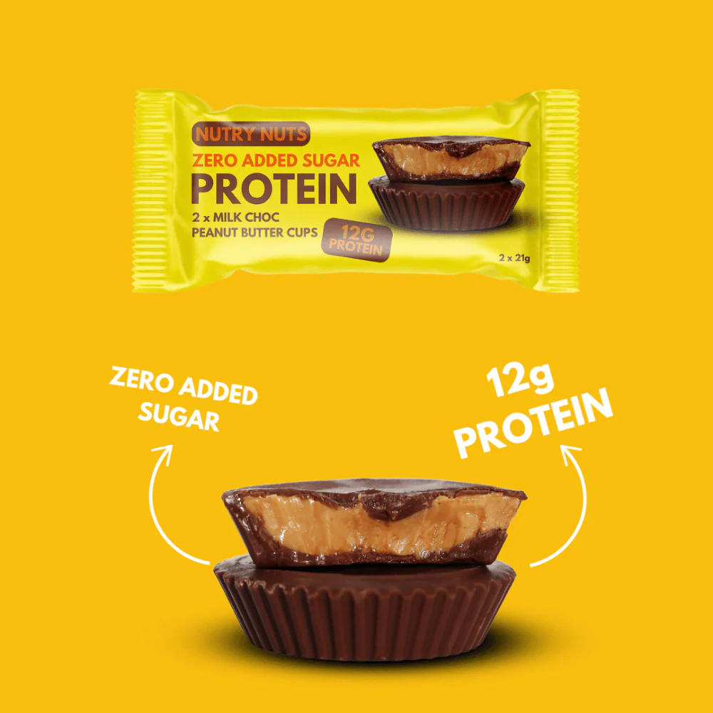 Nutry Nuts Milk Chocolate Protein Peanut Butter Cups 