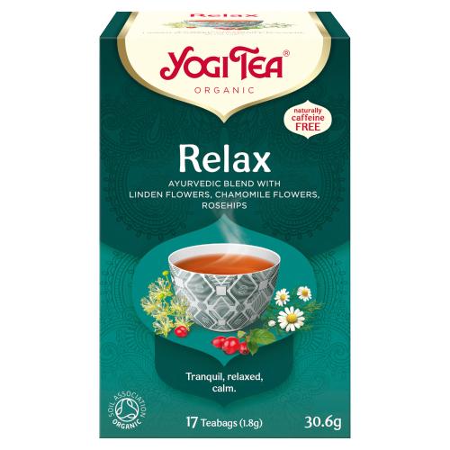 مجموعة أعشاب زهرة الزيزفون, البابونج, ثمر الورد البري (ريلاكس) 17 يوغي تي