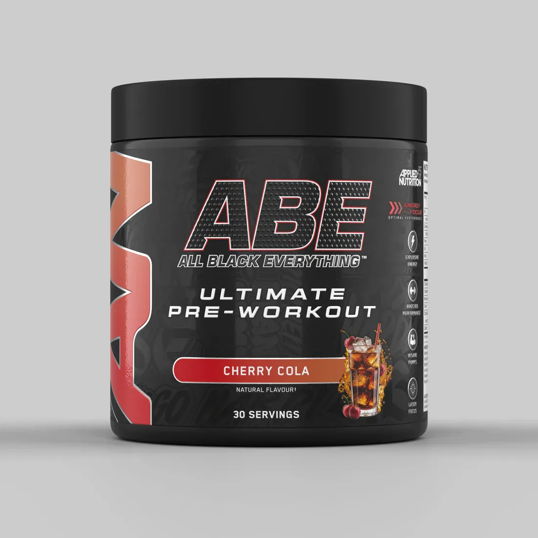 ABE All Black Everything - Extremely Potent Pre-Workout Powder 30srv - Cherry Cola