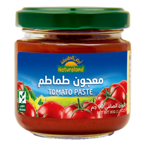 معجون الطماطم - عضوي - 90 جم - أرض الطبيعة