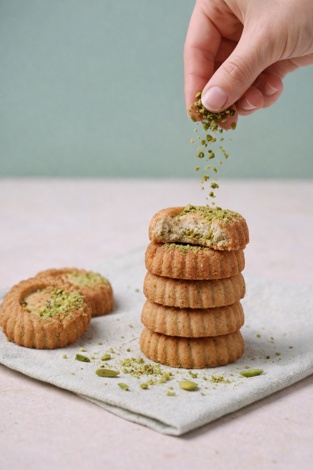 بيور بايت معمول بالفستق (Keto Pistachio Maamoul)