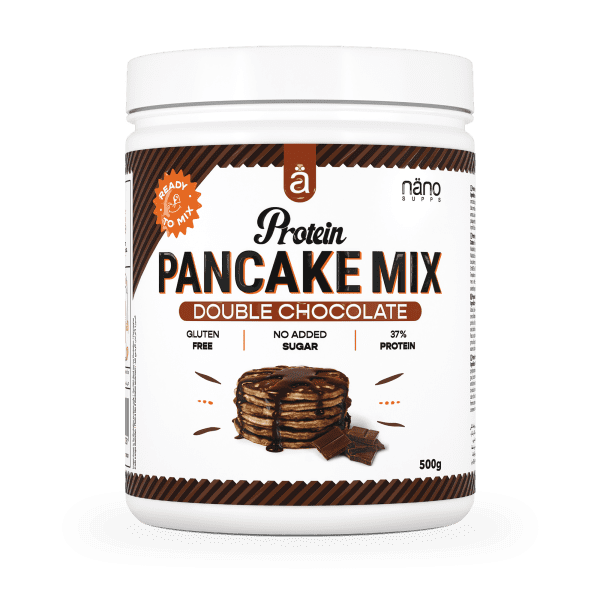 Nano Supps Protein Pancake Mix Double Chocolate Flavor 500g