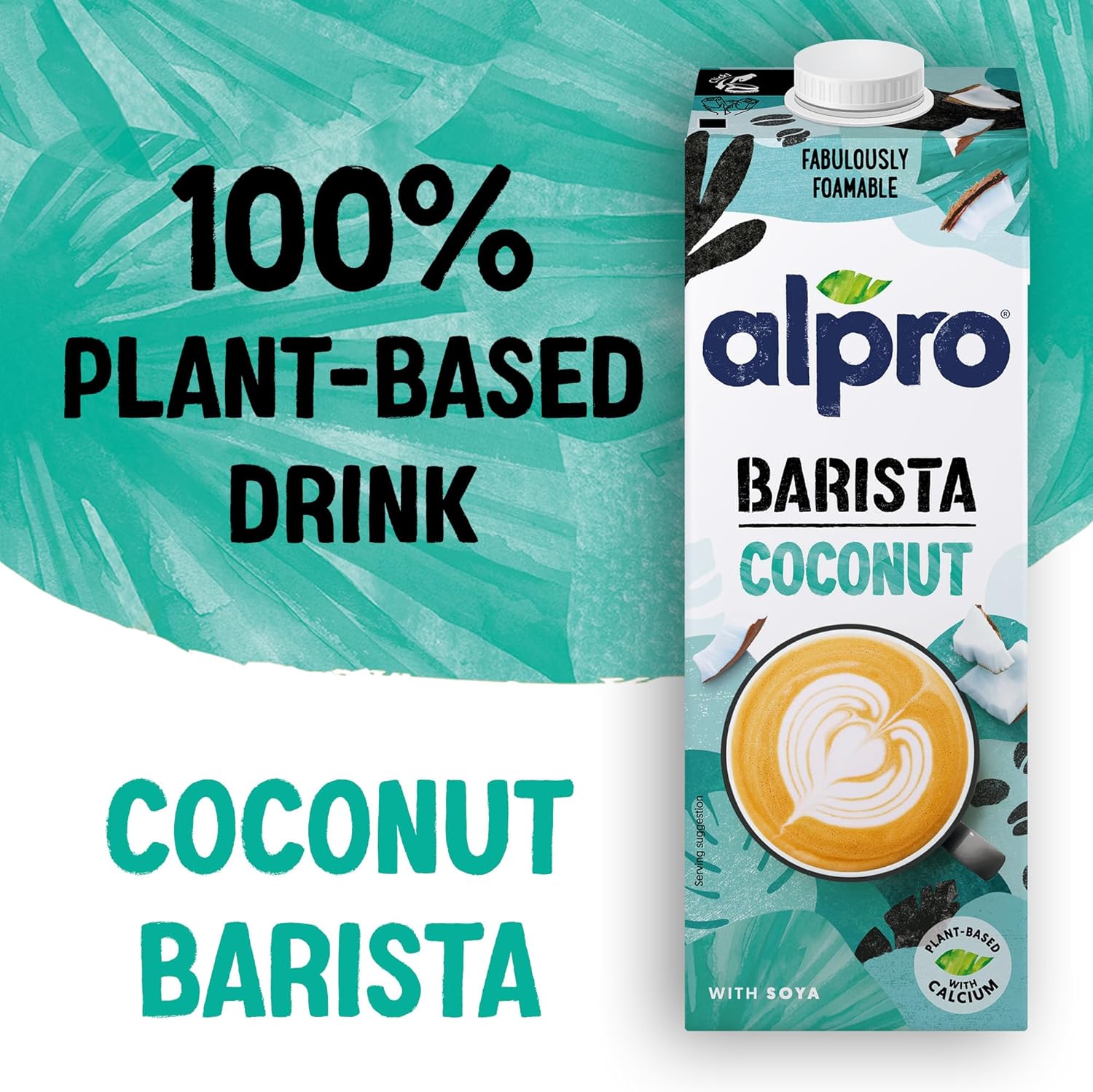 Alpro Coconut Soy Milk Barista with Added Calcium 1L