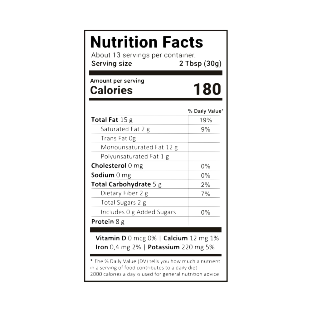 PureNuts Natural Peanut Butter 500g