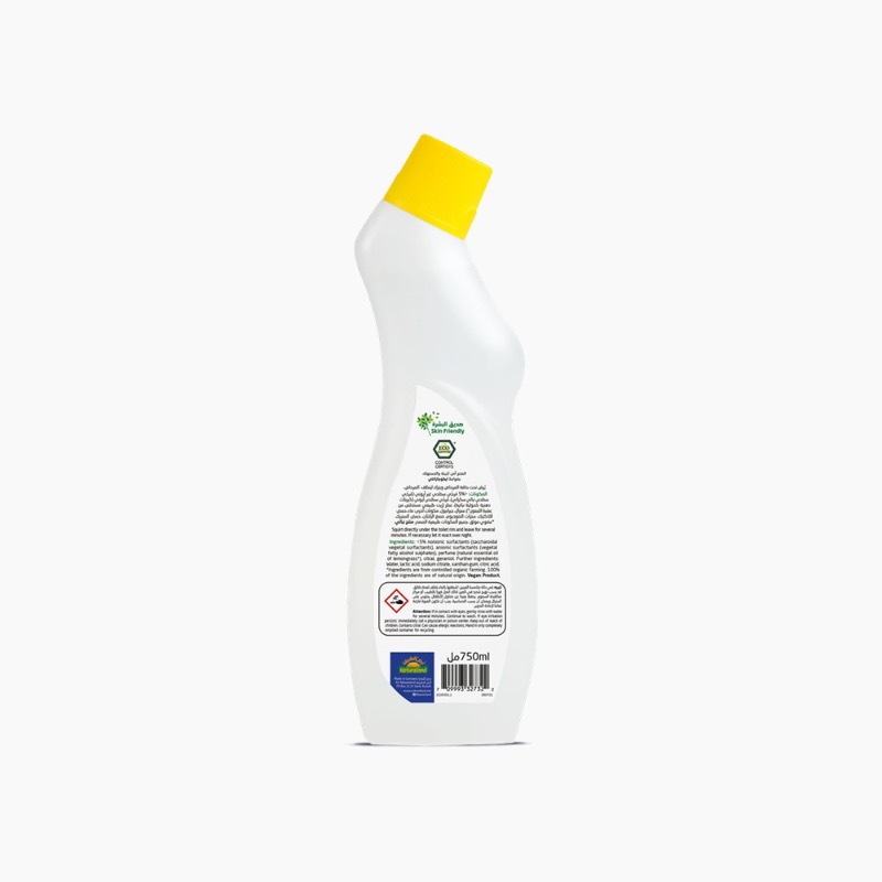 Lemon Fresh Toilet Cleaner 750ml Natureland