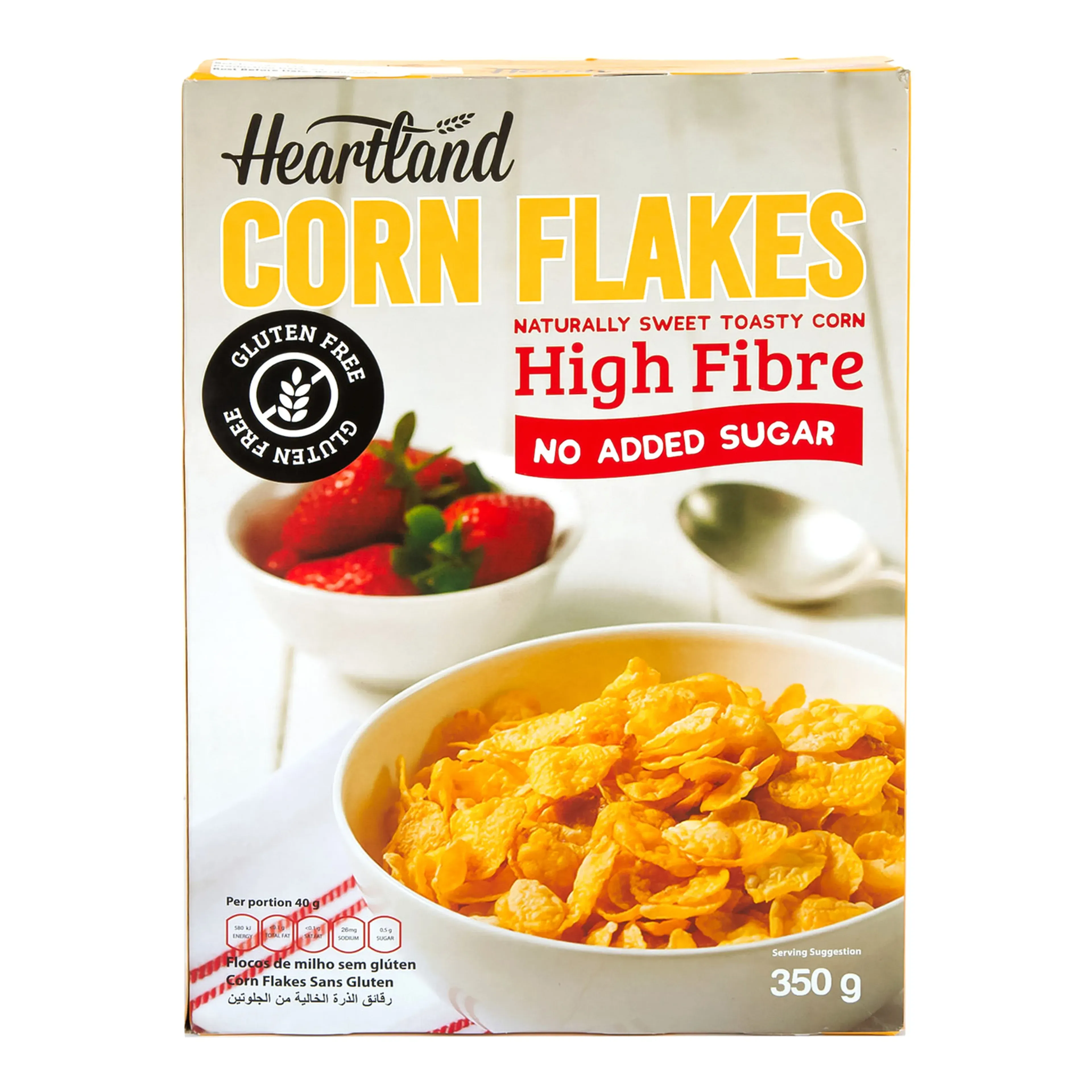 Heartland Gluten Free Corn Flakes 350g