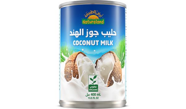 حليب جوز الهند 400مل أرض الطبيعة