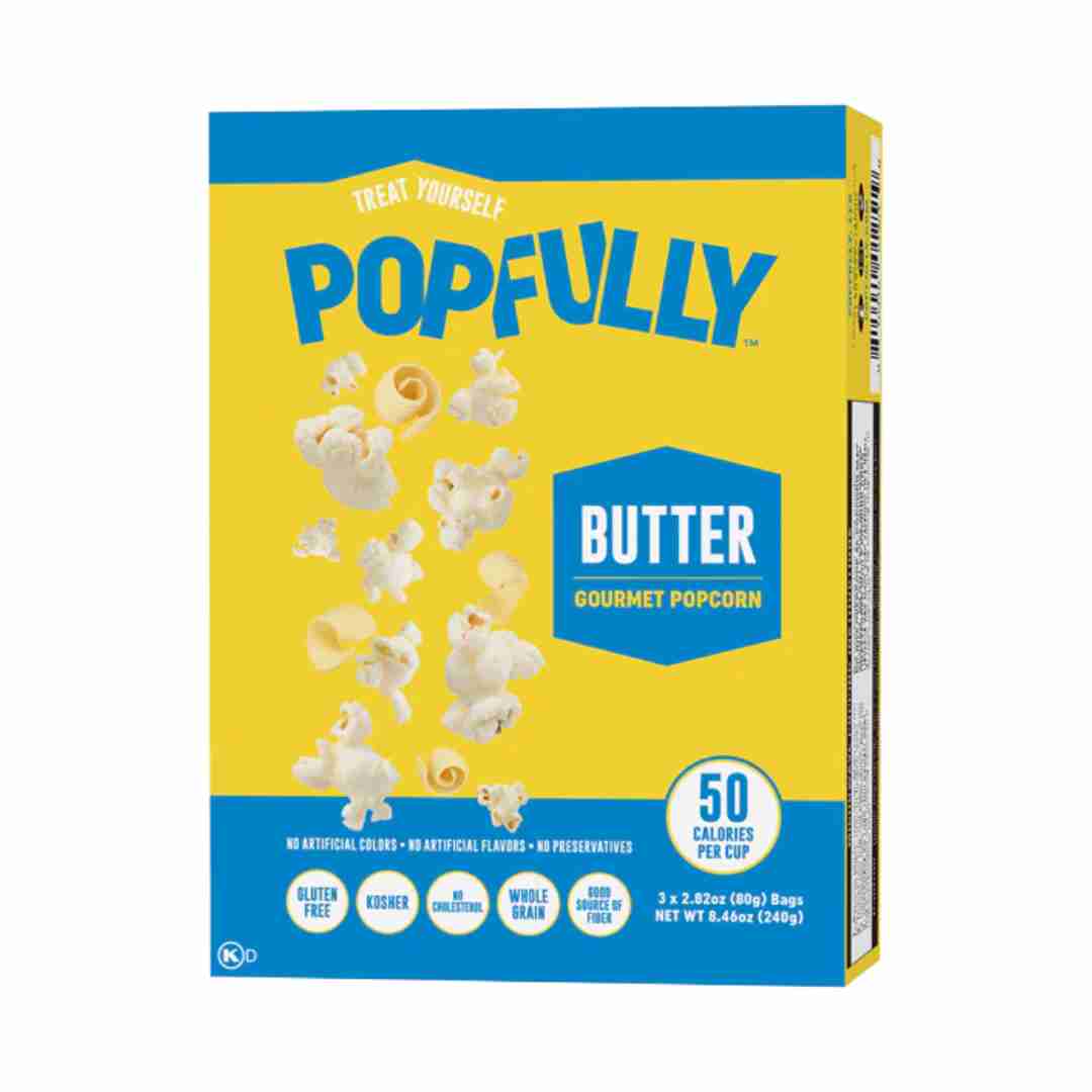 Popfully Butter Microwave Popcorn (240g)