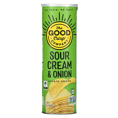 The Good Crisp Sour Cream & Onion Stacked Crisps 160g