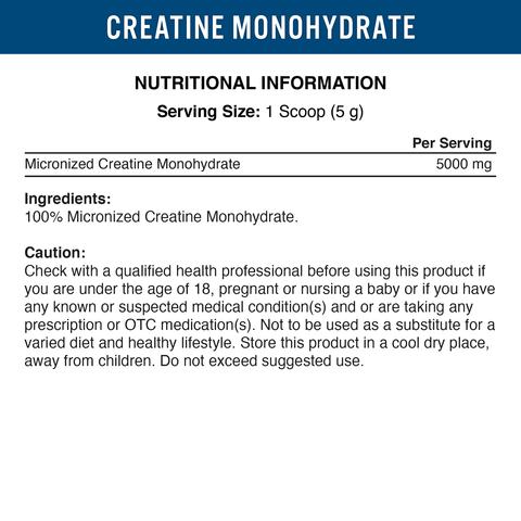 Applied Nutrition Creatine Monohydrate 250 g
