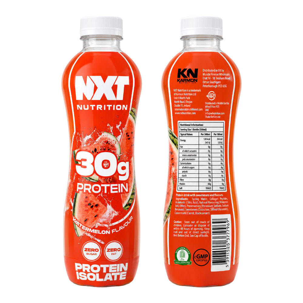 مشروب بروتين بيف من نكست نكهة الجح 500 مل - NXT Nutrition RTD
