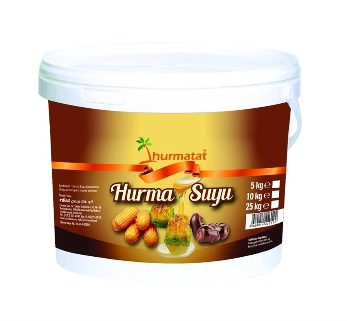 سكر التمر السائل 25كجم Hurmatat 
