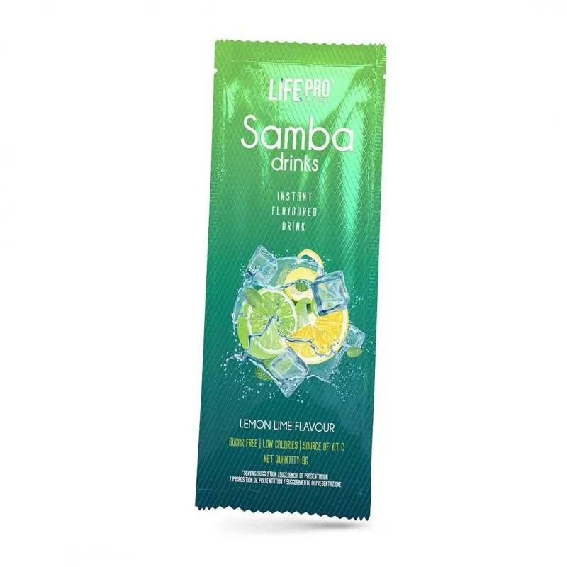 Life Pro Samba Instant Flavored Drink 9g - Lemon Lime