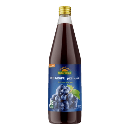 Organic Red Grape Juice - 750ml - Natureland 