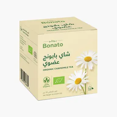 Organic Chamomile Tea 12 Bags Bonato