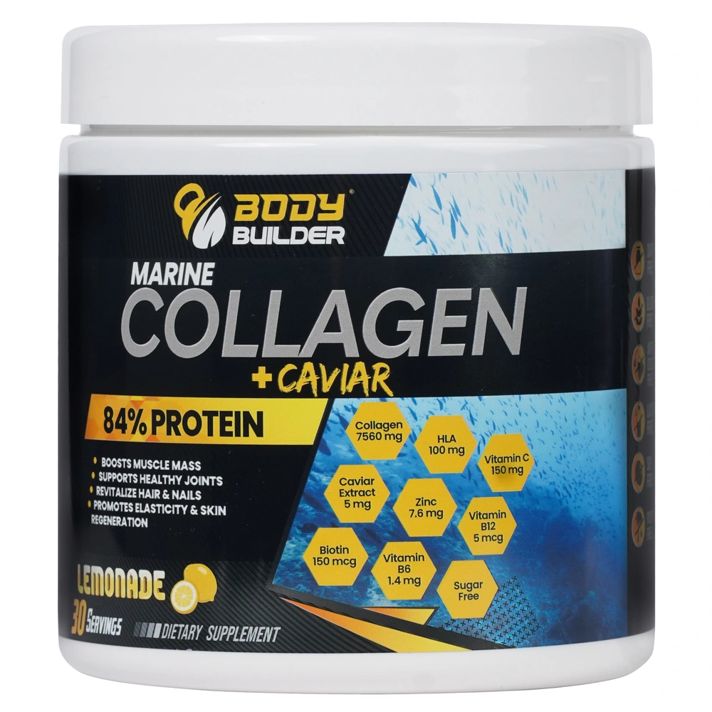 Body Builder Marine Collagen plus Caviar Lemonade 270 Gm