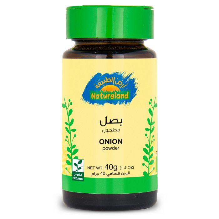 بصل مطحون 40جم أرض الطبيعة