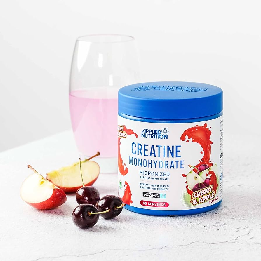 Applied Nutrition Micronized Creatine Monohydrate - Cherry & Apple Flavor 250g