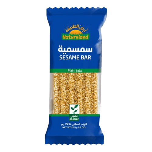سمسمية بالسكر الكامل عضوي 22.5 جم أرض الطبيعة