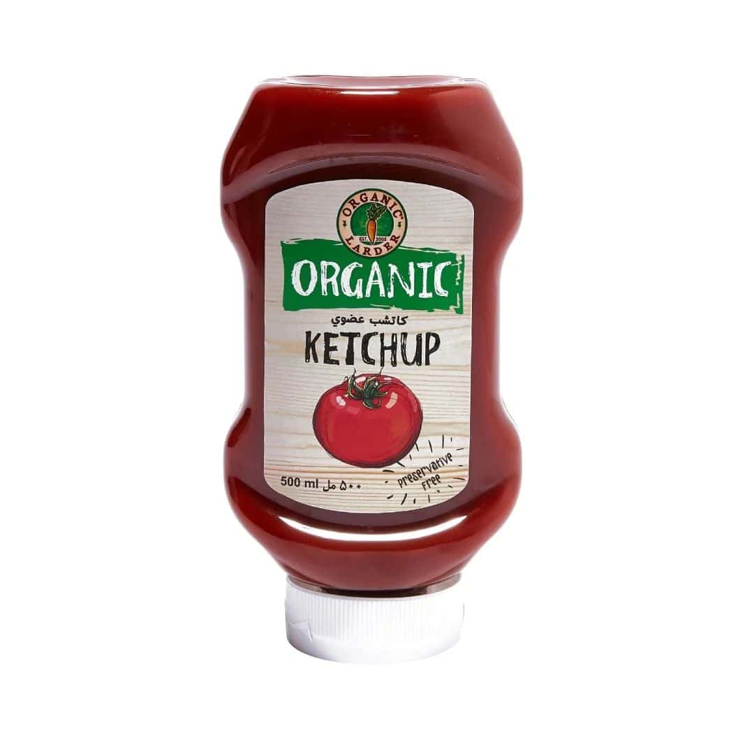 Organic Ketchup 500ml - Organic Larder | Green Spot