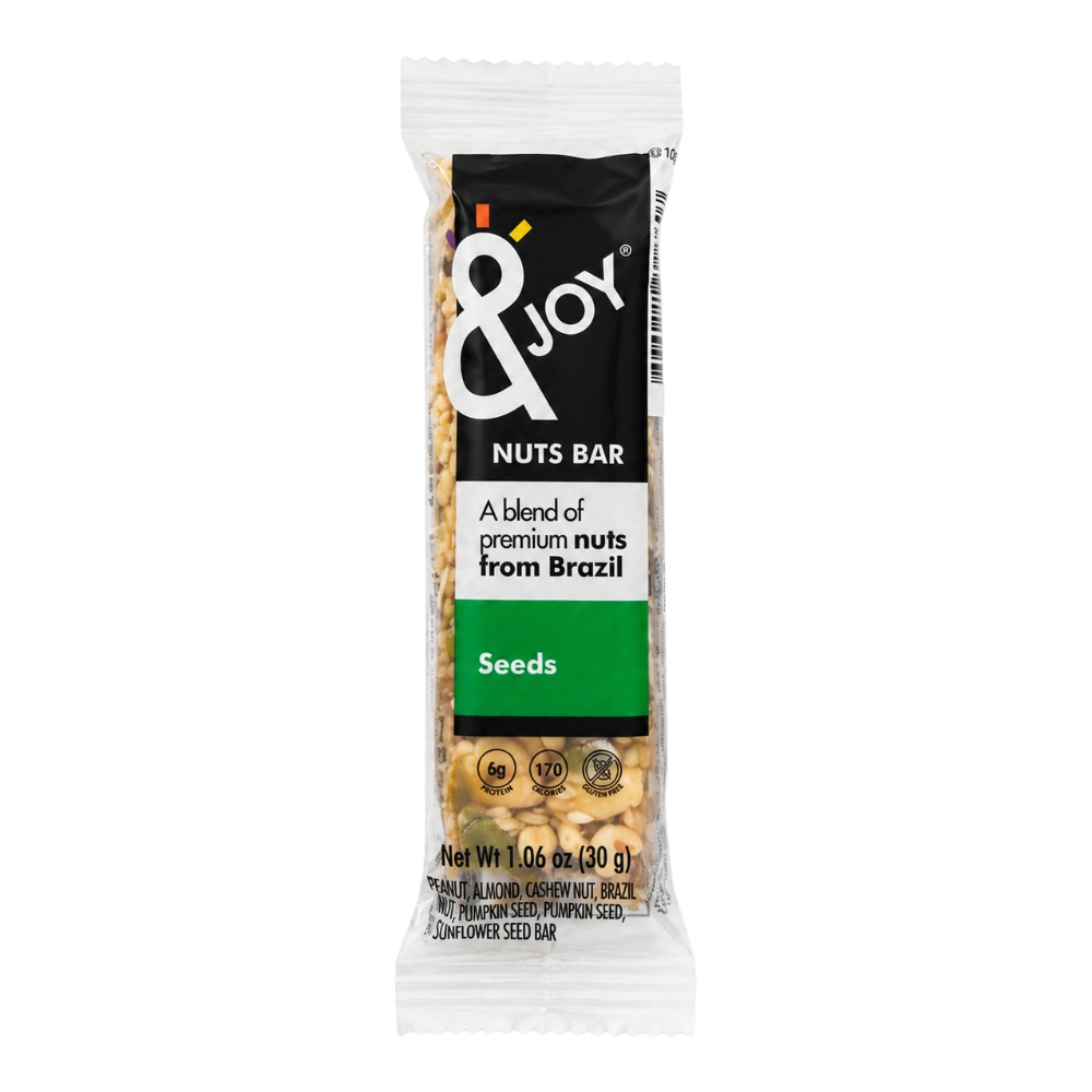 &Joy Nuts Bar Seeds 30g