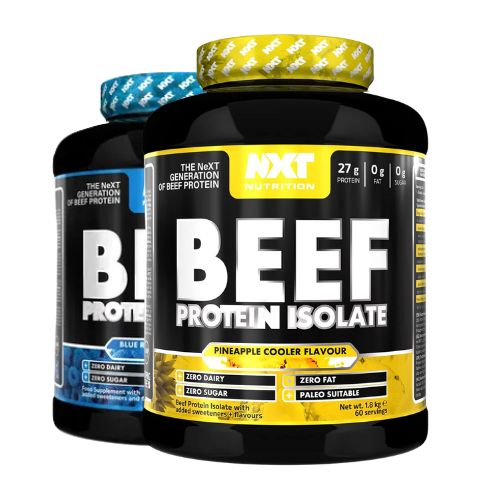 NXT Nutrition Beef Protein Isolate Powder 60srv