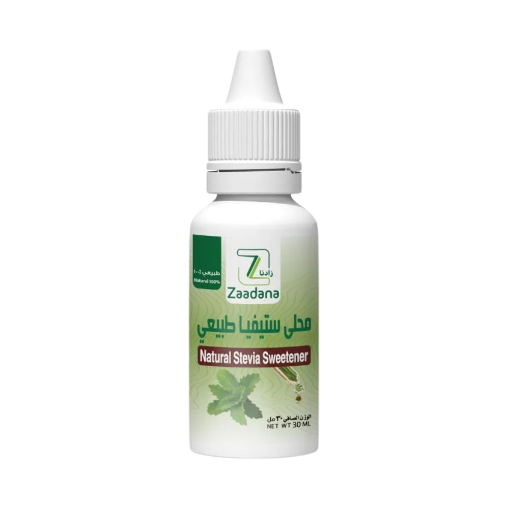 Zaadana Natural Stevia Liquid Sweetener drops 30ml Zero Sugar