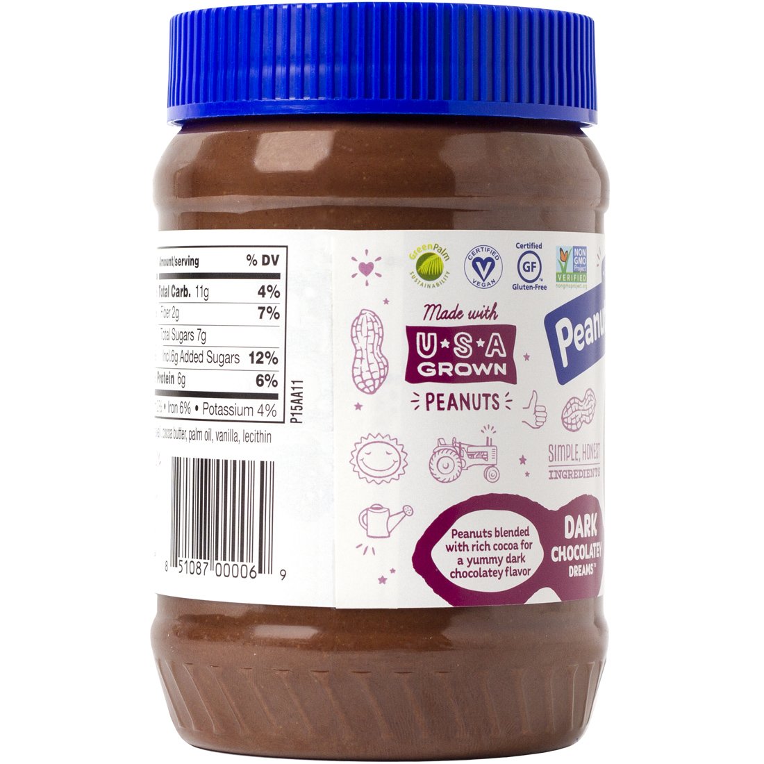 زبدة الفول السوداني بالشوكلاتة الداكنة ٤٥٤ جم بينت بتر آند كو Peanut Butter & Co