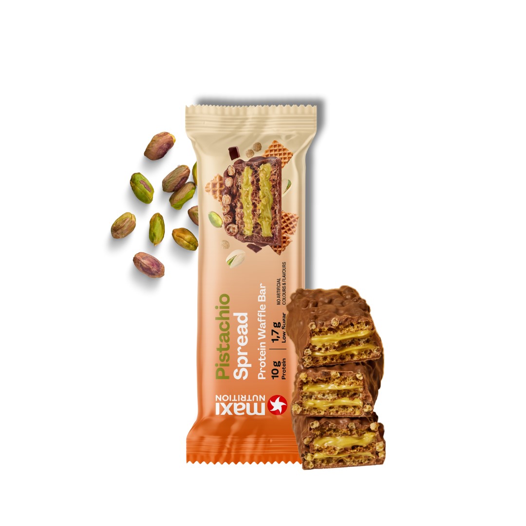 Maxi Nutrition بروتين ويفل 39جم - بيستاشيو