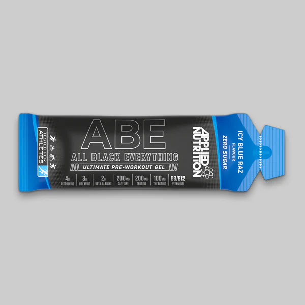 Applied Nutrition - ABE (ALL BLACK EVERYTHING) Pre-Workout Gel -  Icy Blue Raz