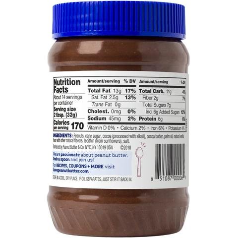 زبدة الفول السوداني بالشوكلاتة الداكنة ٤٥٤ جم بينت بتر آند كو Peanut Butter & Co