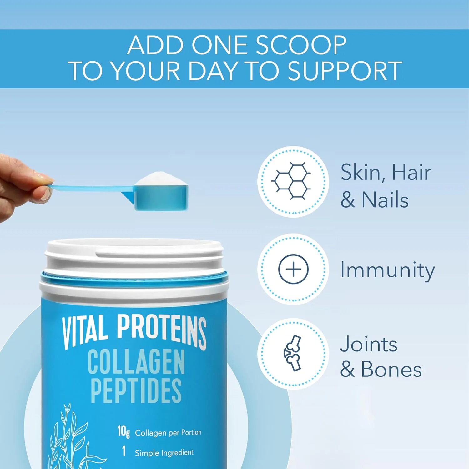 Vital Proteins Bovine Collagen Peptides – 567 g