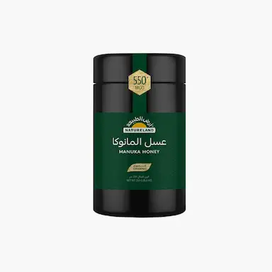 أرض الطبيعة +550 MGO عسل المانوكا 250جم