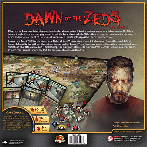 dawn of the zeds third edition