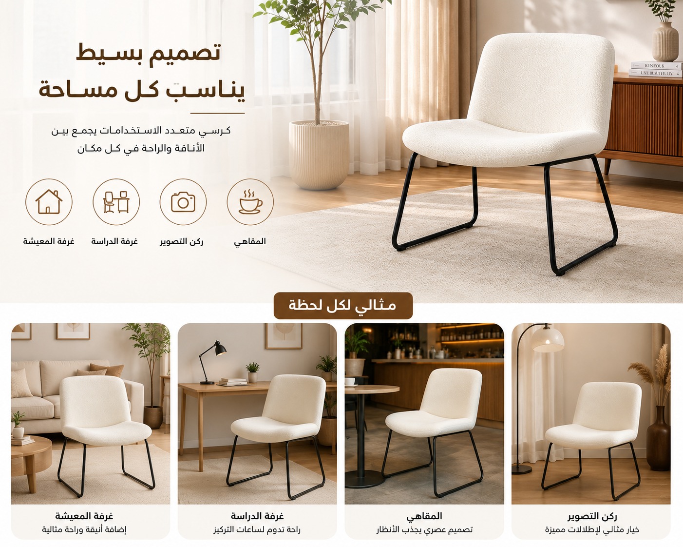  كرسي إيفورا لاونج | Evora Lounge Chair 