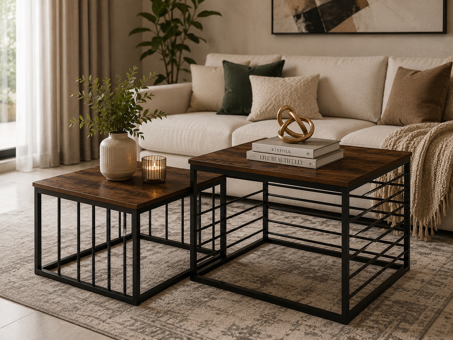  طقم طاولات قهوة “لوفت نيست” – Loft Nest Set 