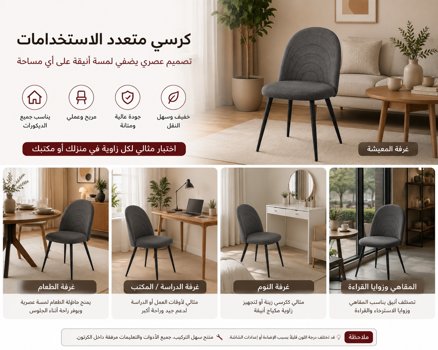  كرسي أركو الفاخر | Arco Dining Chair 