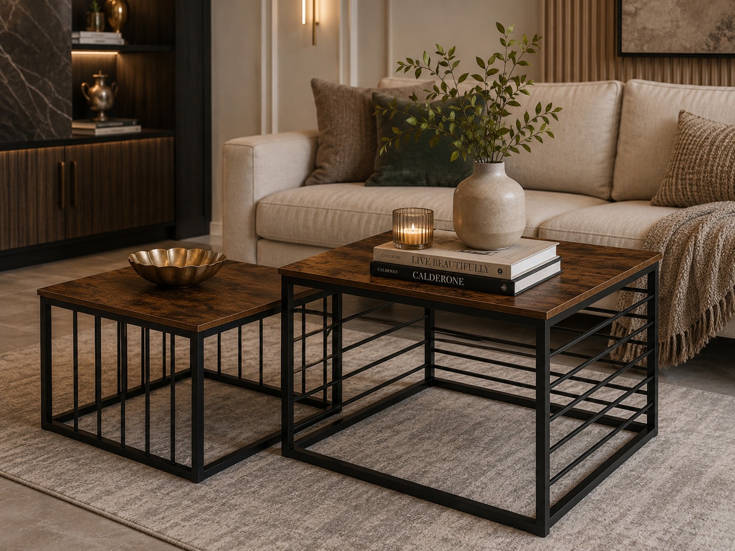  طقم طاولات قهوة “لوفت نيست” – Loft Nest Set 