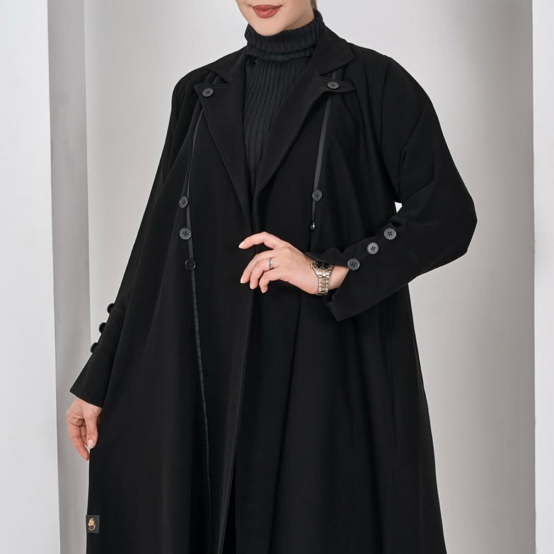 عباية كريب ازرار