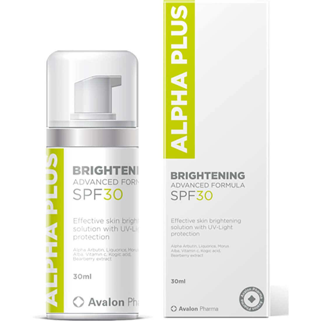 أفالون ألفا بلس لتفتيح البشرة(spf 30) 30مل